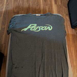 Poison Flesh & Blood T Shirt Original Authentic